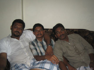 Me, Jaswardeen and Sadiq