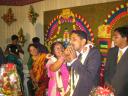 Karthik Krishnan (aka muttai) Wedding Cake Cutting 3