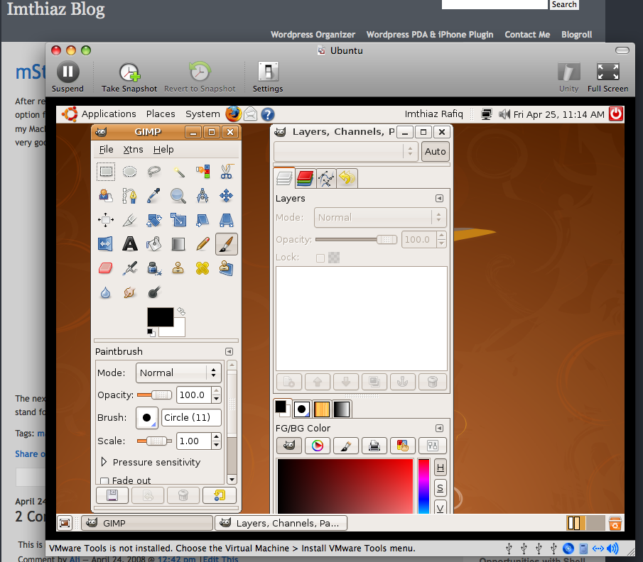 vmware player ubuntu 20.04