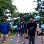 Three musketeers of Flip Trivandrum : Nygil, Sebi and Nishanth