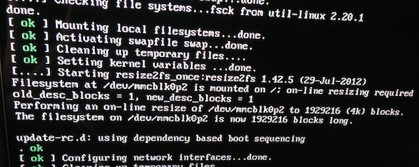 Raspberry Pi Resize Boot Screen